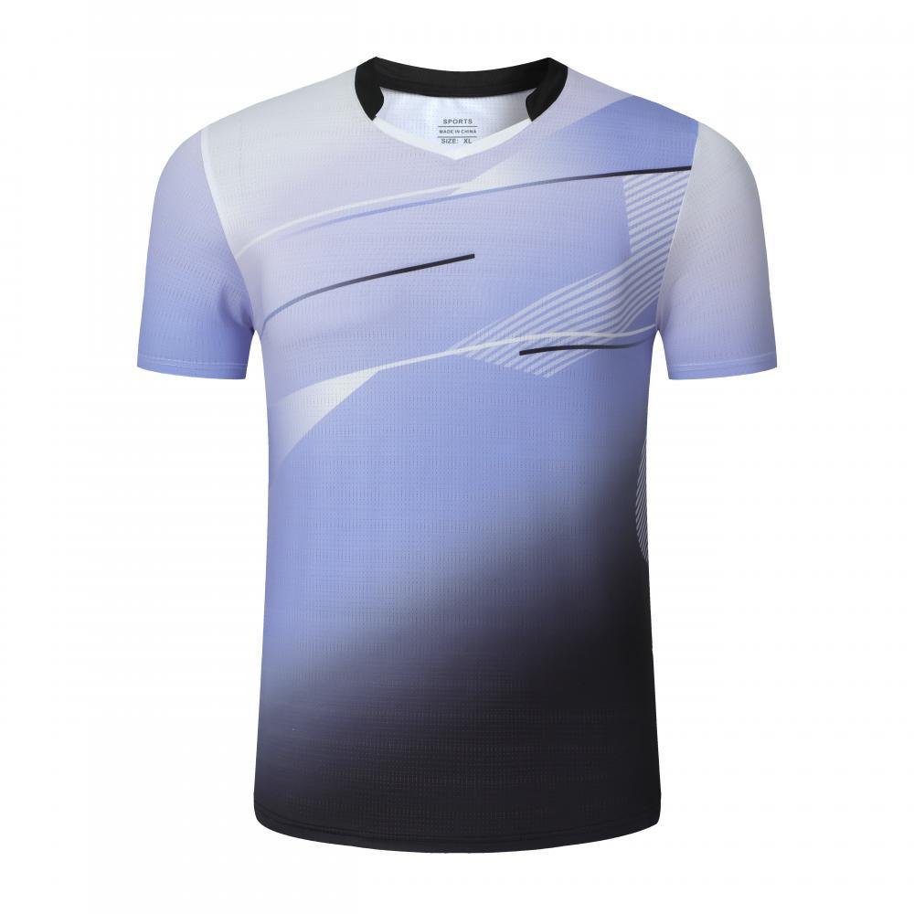Moisture-Wicking Lightweight Men's Summer Badminton Top - Image 2