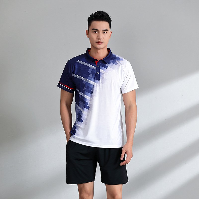 Ultra-Breathable Men's Badminton Athletic Tee